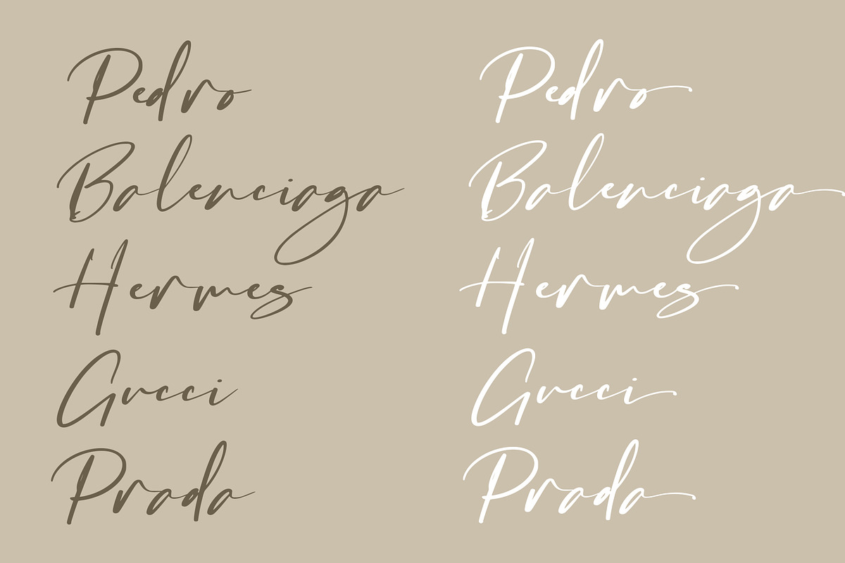 La Fausto | Handwritten Font, a Handwritten Font by Jolicia Type (Photo 7 of 10)