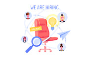 Vector Job Agency Set, a Person Illustration by Zonda (Thumbnail 2 of 13)