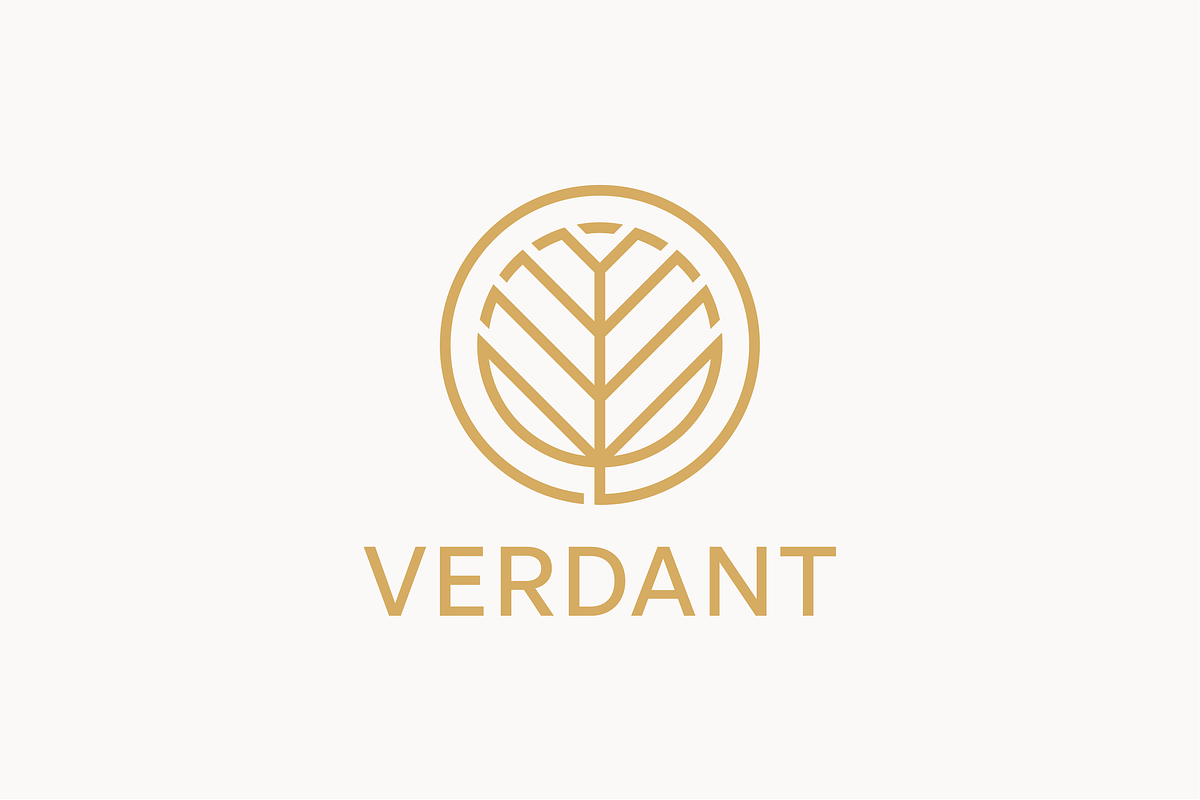Leaf Circle Lineart Logo Gold Luxury, a Branding & Logo Template by Signatoro (Photo 3 of 3)
