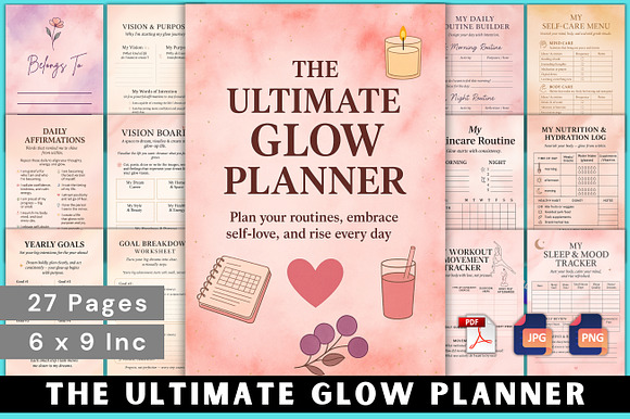 The Ultimate Glow Planner preview 8