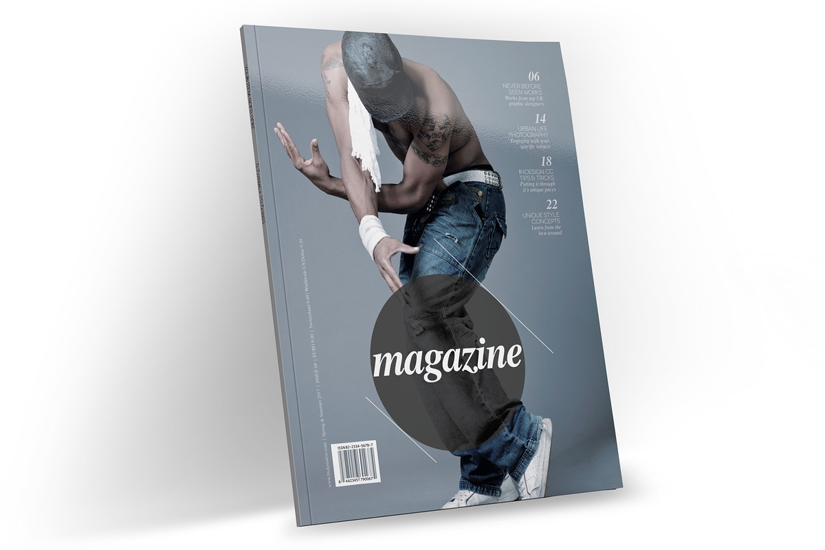 Magazine Template InDesign 13, a Magazine Template by Love Graphic Design (Photo 1 of 20)