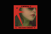 Red Y2K Frames, a Social Media Template by Pixflow (Thumbnail 3 of 9)