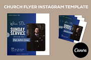 Church Flyer Canva Template, a Social Media Template by Sipi_Graphics (Thumbnail 1 of 3)