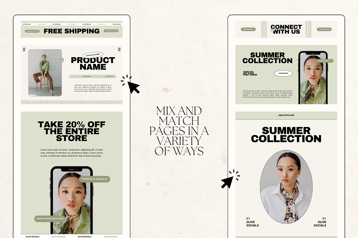 Email Marketing Newsletter Template, an Email Template by Branding Babe Co. (Photo 7 of 10)