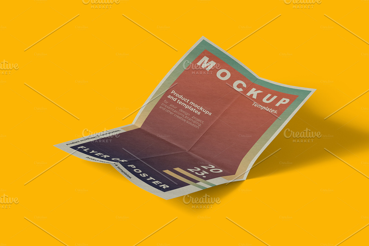Flyer or Poster Mockup, an Advertising Mockup by Aprndy85 (Photo 5 of 5)