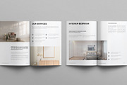 Minimal Interior Design Template, a Brochure Template by E-Type (Thumbnail 3 of 7)