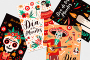 Day of the dead bundle, a Seasonal Illustration by Good Studio (Thumbnail 9 of 13)