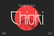 Chioki – Display Typeface, a Sans Serif Font by Craft Supply Co. (Thumbnail 1 of 8)