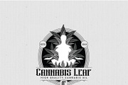 Cannabis Leaf Logo, a Branding & Logo Template by Shwet Art (Thumbnail 3 of 3)