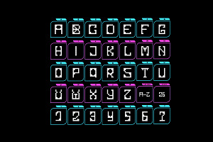 SAINT8BIT - FONT