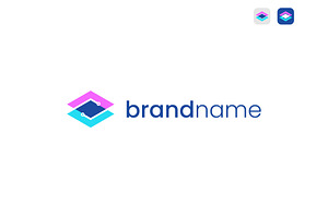 Data Stack Logo, a Branding & Logo Template by ika trisiana