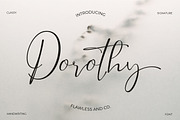 Dorothy, a Script Font by Flawless And Co (Thumbnail 6 of 16)