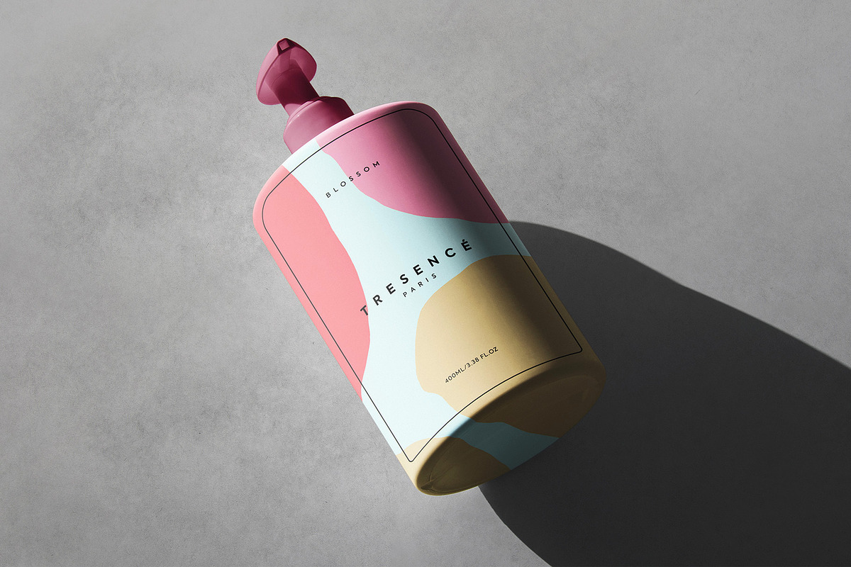 Logo Mockup Bottle Lotion, a Product Mockup by Asylab (Photo 3 of 5)