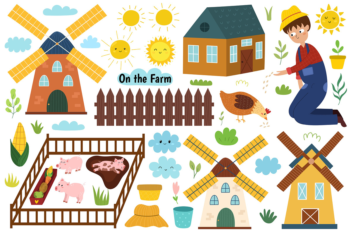 Big Farm Collection: 697 in 1, an Animal Illustration by Gulnara Sabirova (Photo 11 of 30)