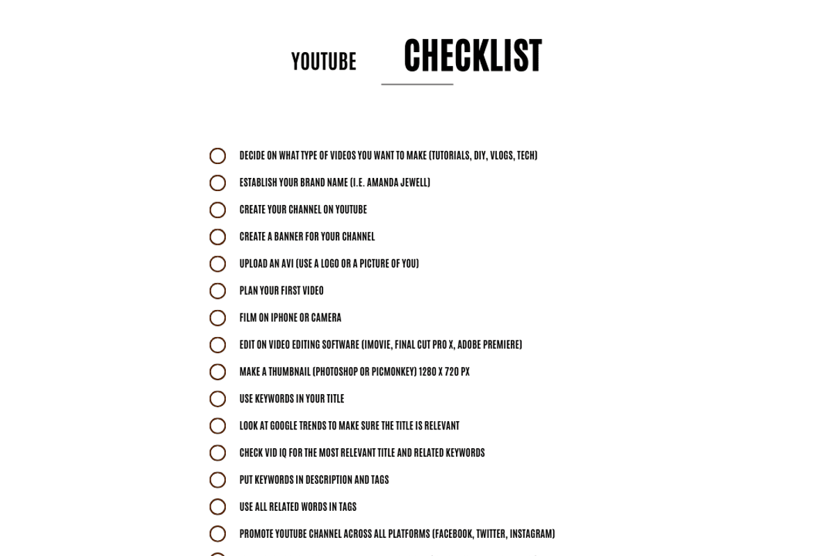 DFY Youtube Planner - PLR/MRR, a Social Media Template by Brand Your Biz Co. (Photo 8 of 10)