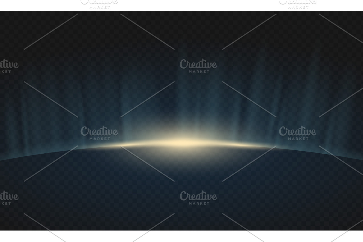 Light glowing overlay, an Illustration by SkyVectors