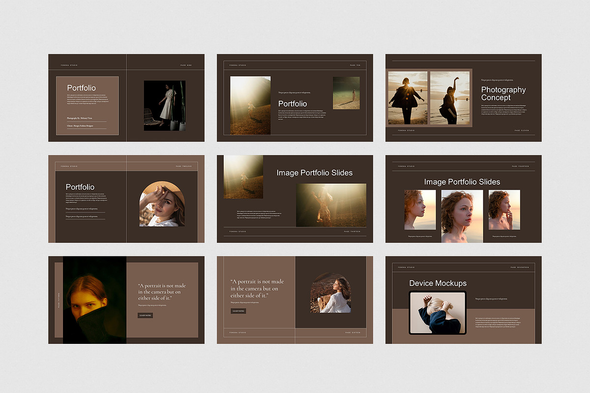 Fonska - Powerpoint Template, a Presentation Template by eunavia (Photo 5 of 6)