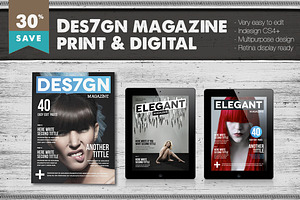 Des7gn Magazine Bundle