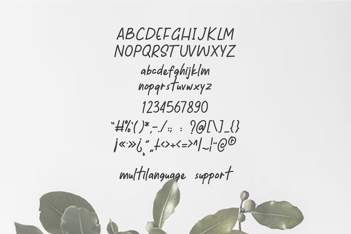 Simpline - Just Simple Handwritten, a Handwritten Font by TrimStudio (Photo 8 of 8)