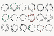 Christmas Frames and Posters, a Seasonal Illustration by Anna Studio (Thumbnail 9 of 11)
