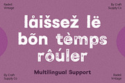 Radeil Vintage – Sans Serif Font, a Sans Serif Font by Craft Supply Co. (Thumbnail 8 of 8)