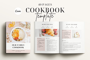 Recipe Book Template CANVA, a Design Template by OrganizationOasisRo (Thumbnail 1 of 10)