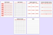 2026 Health & Fitness Journal Canva, a Stationery Template by Mustafiz (Thumbnail 10 of 10)
