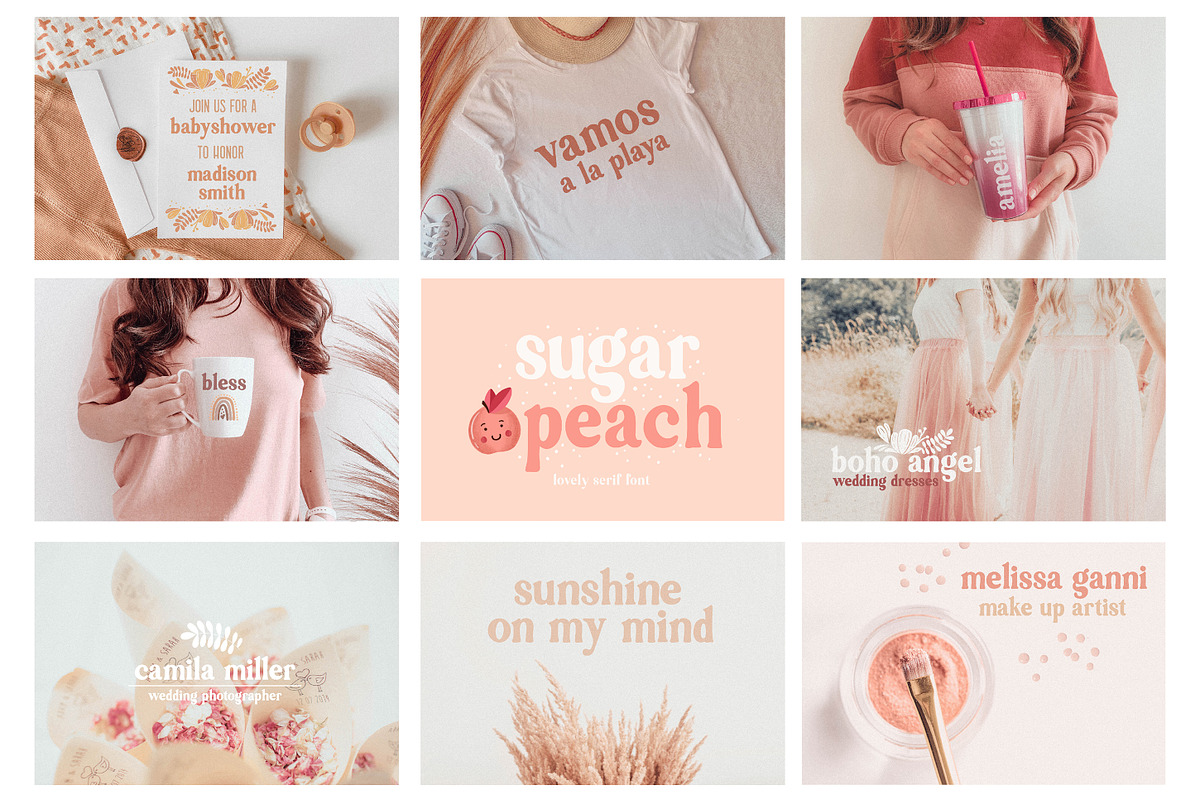 Crafty Bundle - 13 Handwritten Fonts, a Script Font by BarcelonaShop (Photo 2 of 11)
