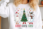 Cute Christmas Goose Png Bundle, an Illustration by SinaCreation (Thumbnail 6 of 8)