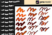 Procreate Outline Lettering Brushes, a Brush Add-On by DrawingStoryShop (Thumbnail 4 of 7)