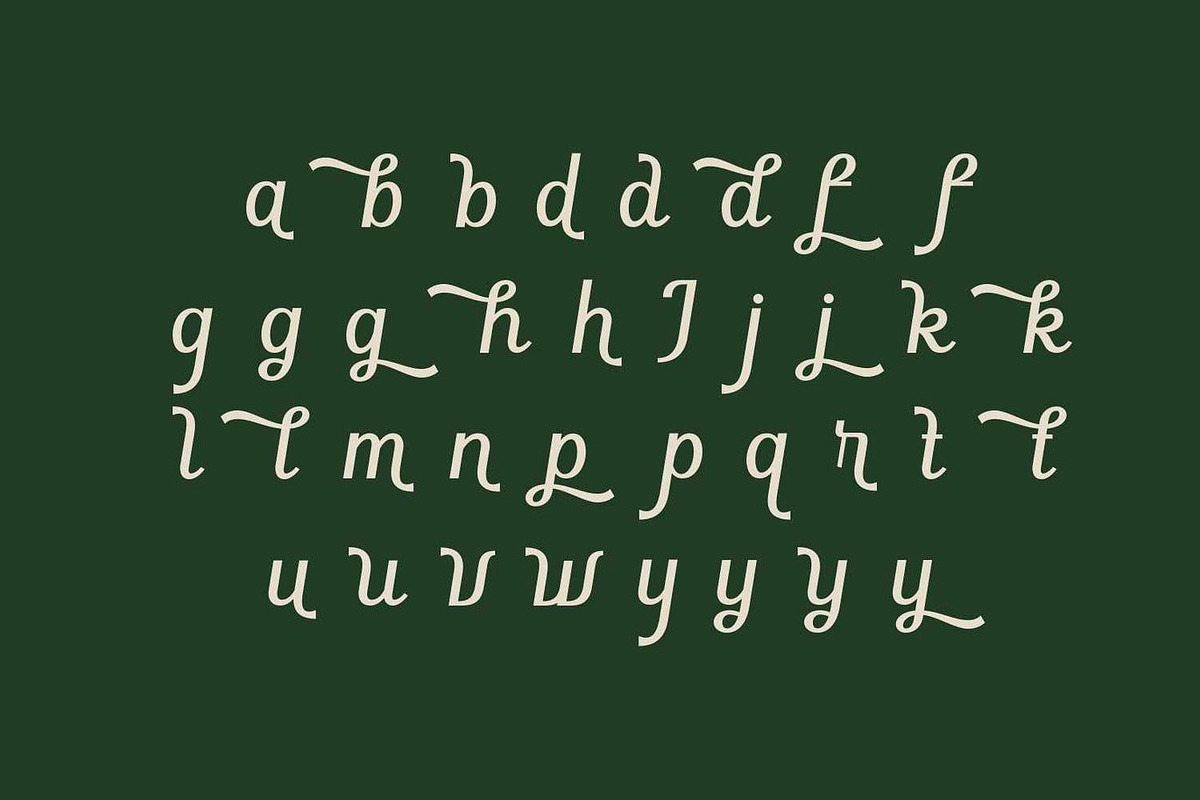 Melodina - Vintage Script Font, a Script Font by Luna Shop (Photo 7 of 13)