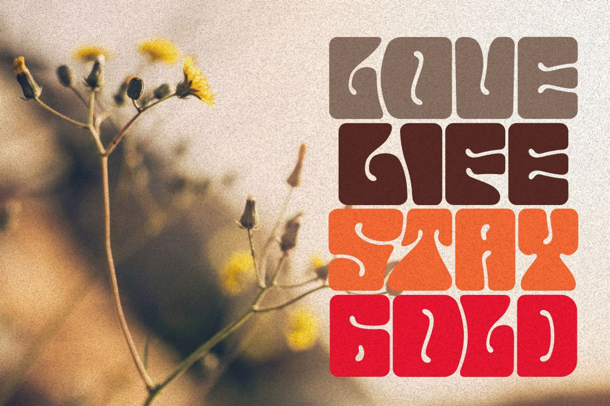 Euphoria Party - Psychedelic Font, a Font by PutraCetol Studio (Photo 9 of 11)