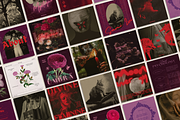 Dark Apothecary Social Media Bundle, a Social Media Template by The Flossy Finch (Thumbnail 16 of 17)