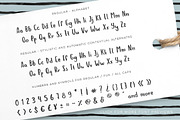 Hola Bisou font handlettered ink, a Font by By Lef (Thumbnail 6 of 15)