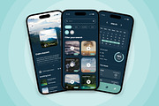 Sukha – Yoga & Meditation App Design, an App Template by twinstd (Thumbnail 4 of 5)