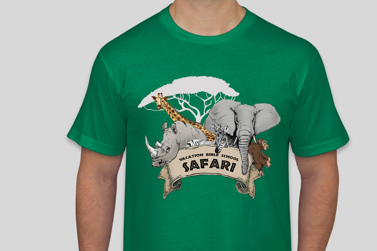 Safari Party Set, an Animal Illustration by Nancy Ingersoll (Photo 2 of 8)