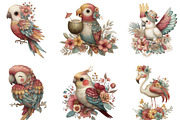 Whimsical Summer Tropical Bird, an Illustration by Designking (Thumbnail 5 of 5)