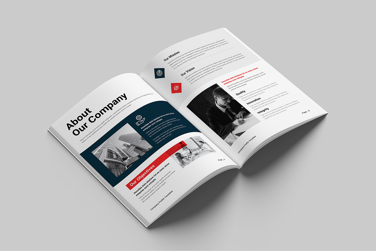 Company Profile Template, a Brochure Template by Cleffon_Graphic_Studio (Photo 3 of 9)