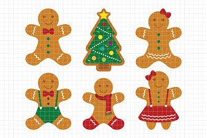 Gingerbread Clipart (LES.CL51)