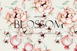 Blossom, Luxury Pattern