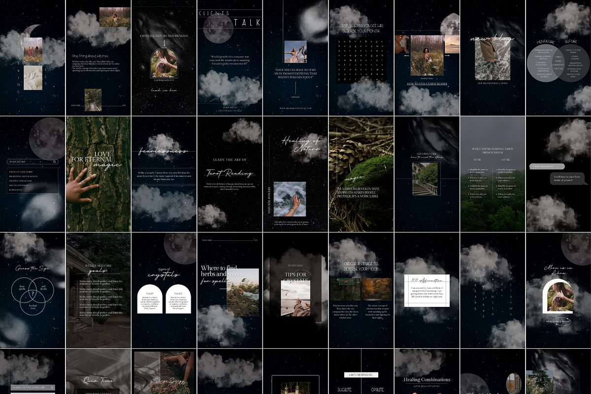 Witchy Astrology Instagram Story, a Social Media Template by Story Native (Photo 2 of 8)