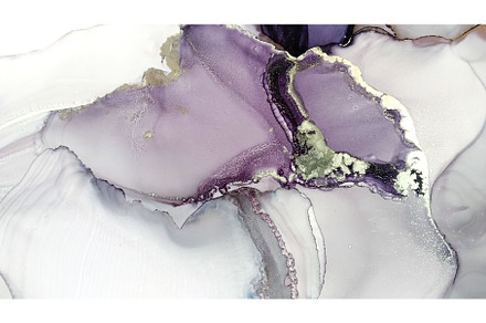 Alcohol ink. Blue Marble Texture, an Abstract Photo by Yummy art