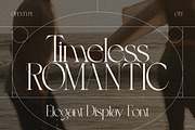 Timeless Romantic-Serif Wedding Font, a Serif Font by AndrewPixelType (Thumbnail 1 of 9)