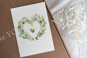 Watercolor greenery clipart, an Object Graphic by MyLittleMeow (Thumbnail 2 of 8)