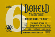 Boheld Font Collection, a Sans Serif Font by Graptail (Thumbnail 11 of 11)