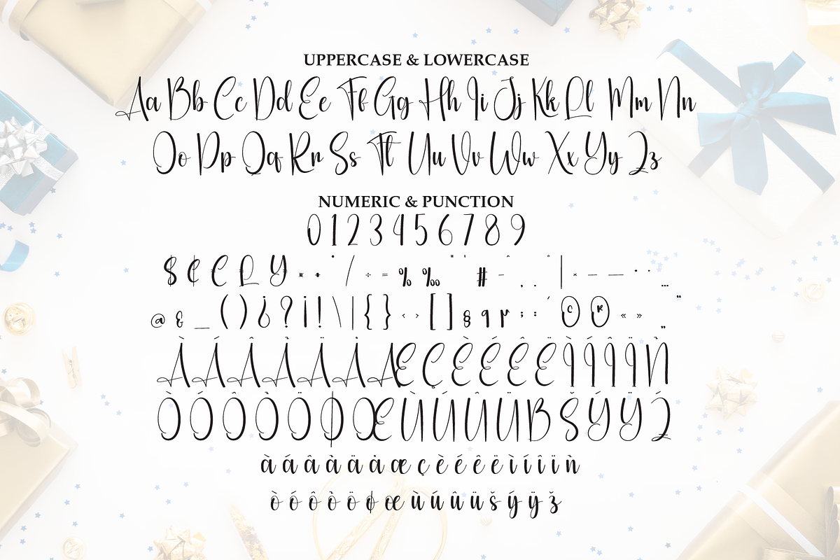 Morning Birthday | Script Font, a Handwritten Font by Scratchones (Photo 7 of 9)