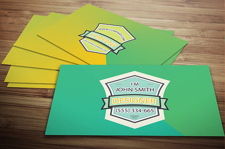 Retro Business Card