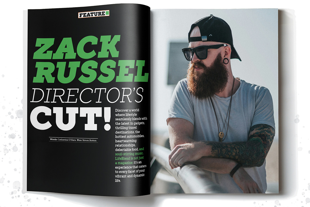 Magazine Template, a Magazine Template by Red Cactus Creative (Photo 6 of 20)
