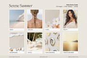 Serene Summer Beach Stock Images, a Beauty & Fashion Photo by Make Stories Studio (Thumbnail 3 of 12)