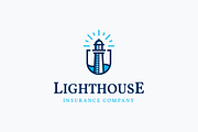 Lighthouse logo template, a Branding & Logo Template by Triptic • Online store (Thumbnail 1 of 4)